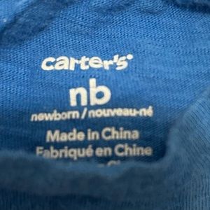 Carter Newborn Blue Yellow